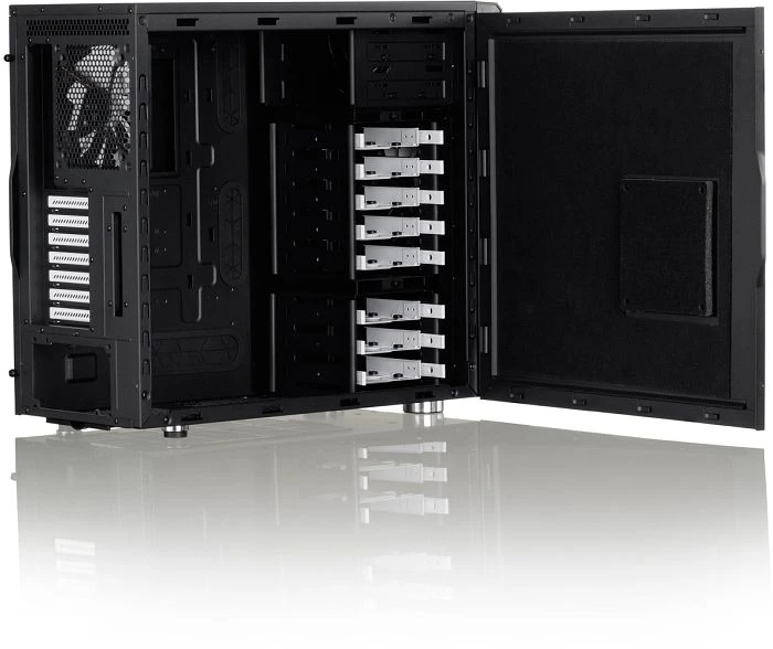 Fractal Design Define R4 Black Pearl, Acrylfenster, schallgedämmt