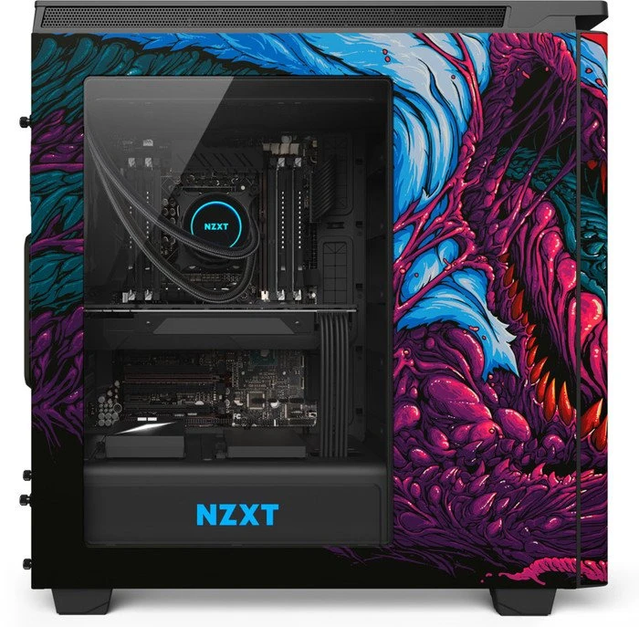 NZXT H440 Hyper Beast, Acrylfenster