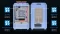 Thermaltake The Tower 300 Hydrangea Blue, blau, Glasfenster Vorschaubild