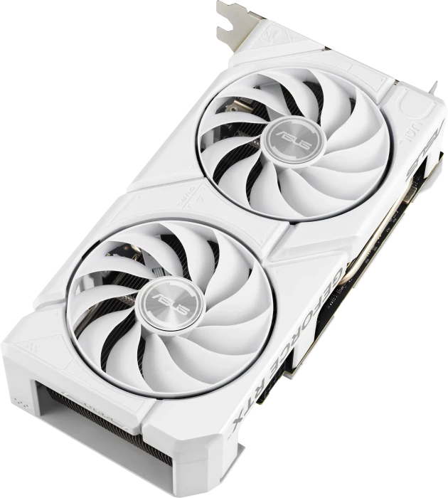 ASUS Dual GeForce RTX 4060 Ti EVO White OC, DUAL-RTX4060TI-O8G-EVO-WHITE, 8GB GDDR6, HDMI, 3x DP