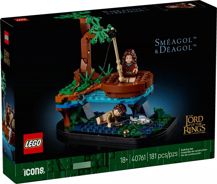 LEGO Icons - Der Herr der Ringe: Sméagol & Déagol