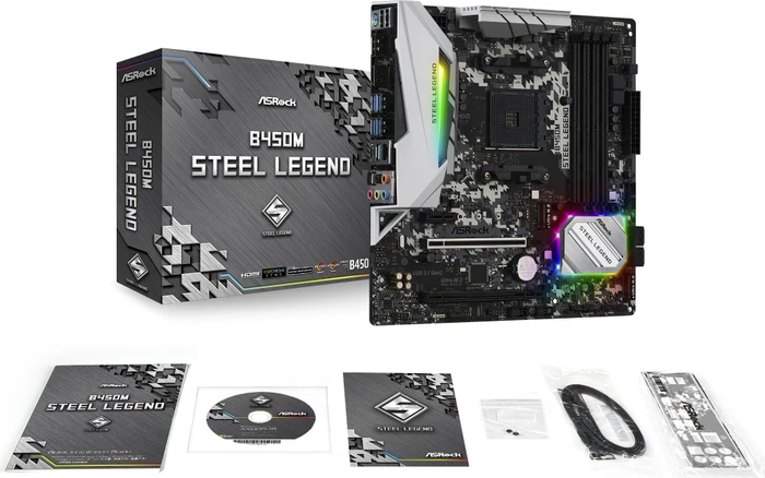ASRock B450M Steel Legend (AMD AM4)