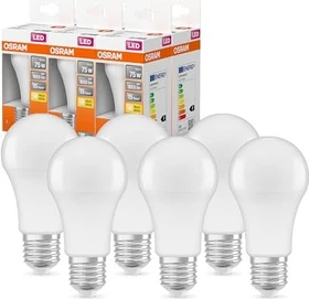 Osram Ledvance LED Star Classic A 75 10W/827 E27, 6 Stück