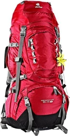 Deuter Aircontact Pro 55+15 SL cranberry/fire (Damen)