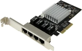 StarTech LAN-Adapter, 4x RJ-45, PCIe 2.0 x4 (ST4000SPEXI)
