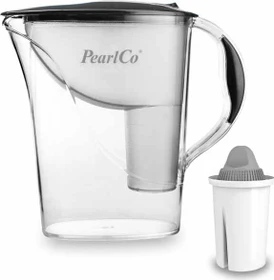 PearlCo Standard Tischwasserfilter inkl. Kartusche classic protect+ anthrazit
