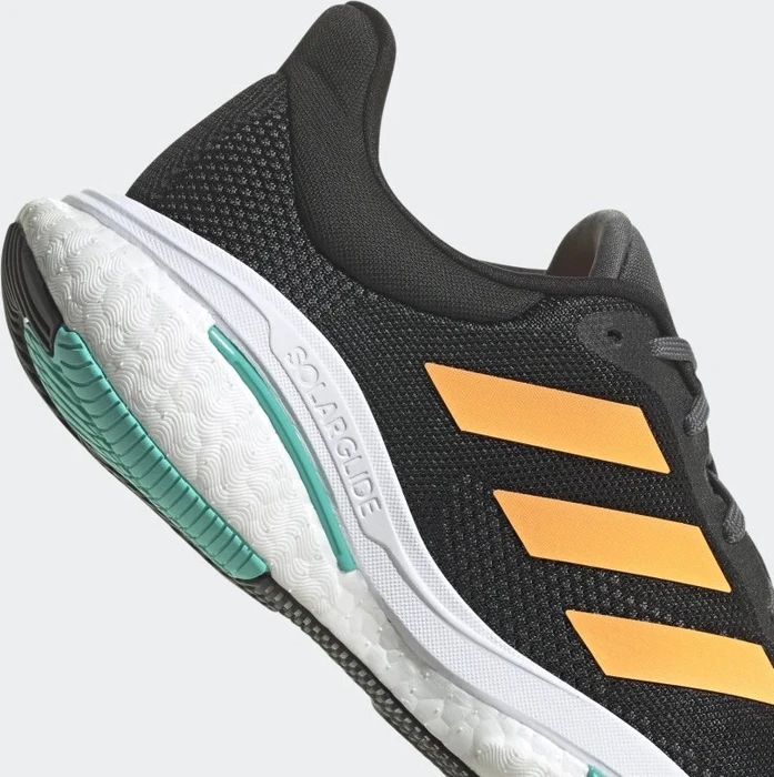 adidas Solar Glide 5 core black/flash orange/mint rush (Herren)
