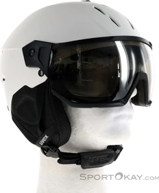 UVEX Instinct Visor Helm weiß/schwarz matt (Damen) (Modell 2021/2022)