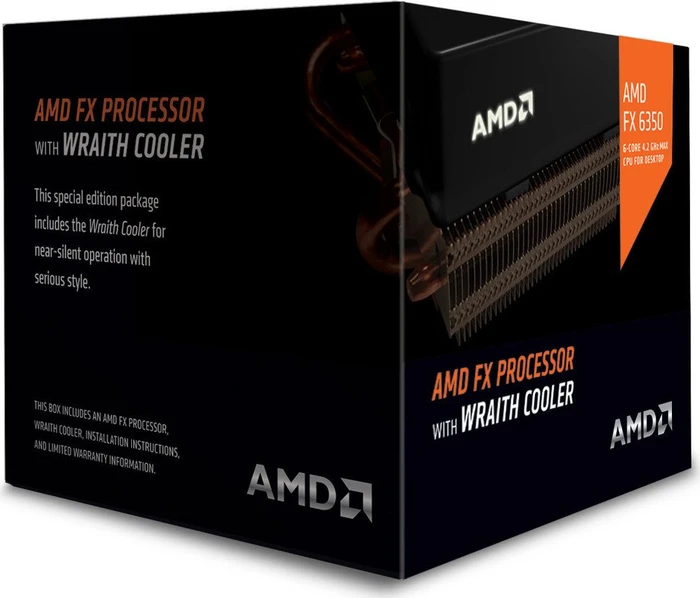 AMD FX-6350, 6C/6T, 3.90-4.20GHz, boxed mit AMD Wraith