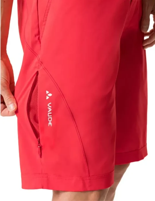 Vaude Ledro Shorts Fahrradhose kurz flame (Damen)