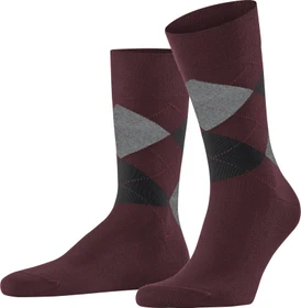 Falke Sensitive Argyle Socken bordeaux (Herren)