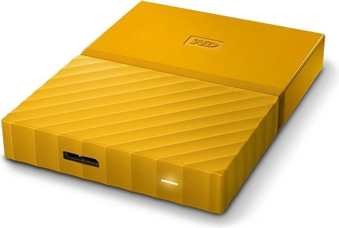 Western Digital WD My Passport Portable Storage gelb 2TB, USB 3.0 Micro-B