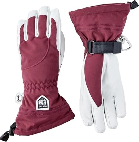 Hestra Heli Skihandschuhe red/offwhite (Damen)