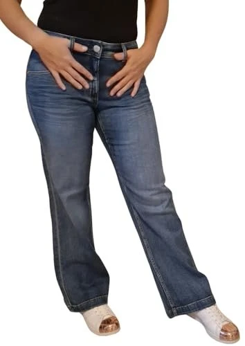Herrlicher Edna Flared Jeans snake blue (Damen)