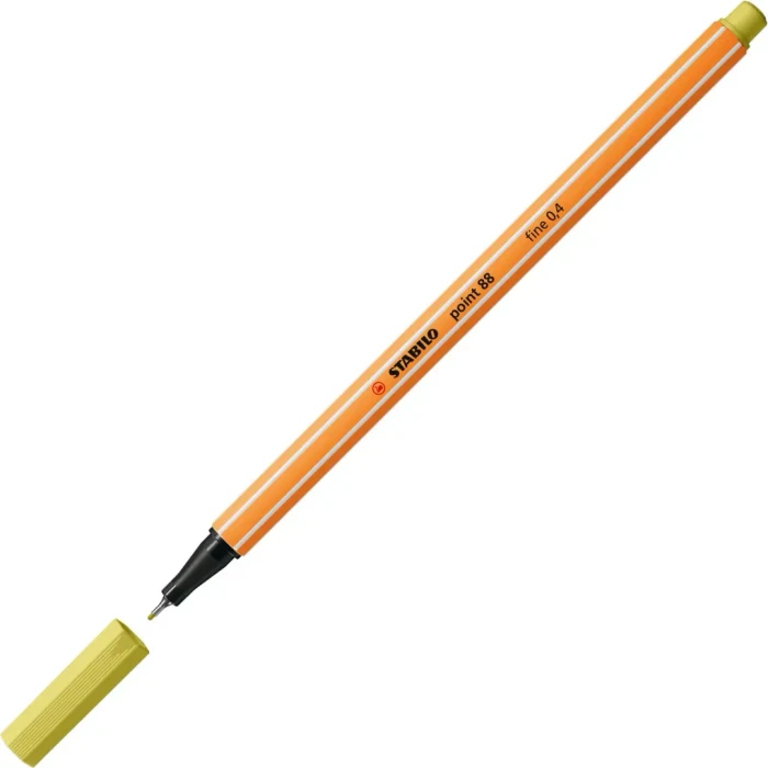 STABILO point 88 senf, 10er-Pack