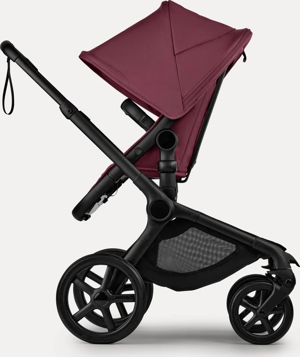 Bugaboo Fox 5 Renew 2in1 Gestell Schwarz dark cherry