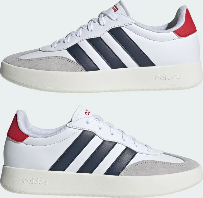 adidas Barreda cloud white/shadow navy/better scarlet (Herren)