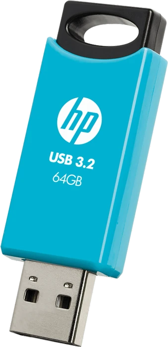 HP 64 GB 712w Blue USB 3.2 Flash Drive 3.0 (HPFD712LB-A-64) Image