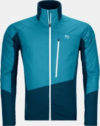 Ortovox Westalpen Swisswool Hybrid Funktionsjacke mountain blue (Herren)