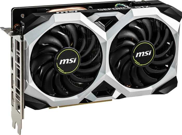 MSI GeForce GTX 1660 Ventus XS 6G OC, 6GB GDDR5, HDMI, 3x DP