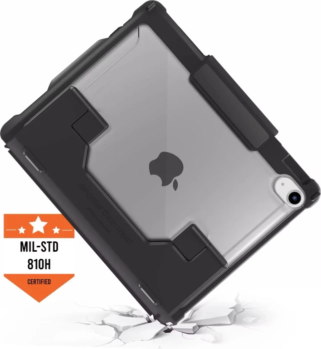 STM Dux Keyboard für iPad 10/iPad 11 A16, schwarz, DE