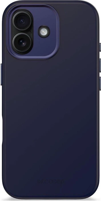 Decoded AntiMicrobial Silicone Back Cover für Apple iPhone 17 true navy