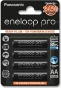 Panasonic eneloop pro (Gen 4) Mignon AA NiMH 2450mAh, 4er-Pack