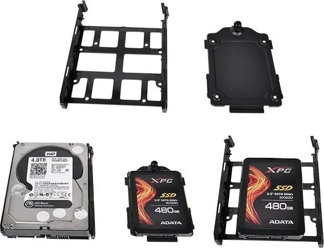 Thermaltake Versa J24 TG RGB, schwarz, Glasfenster