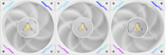 Tcomas FC700 PRO White, weiß, 120mm, 3er-Pack
