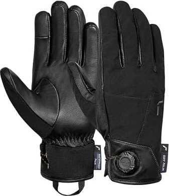 Reusch Roy Dry Palm Fidlock Skihandschuhe schwarz