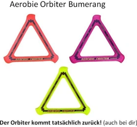 Aerobie Orbiter Bumerang gelb