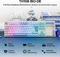 Epomaker TH108 Wireless, Blue White, LEDs RGB, hot-swap, Epomaker Sea Salt, USB/Bluetooth, DE Vorschaubild