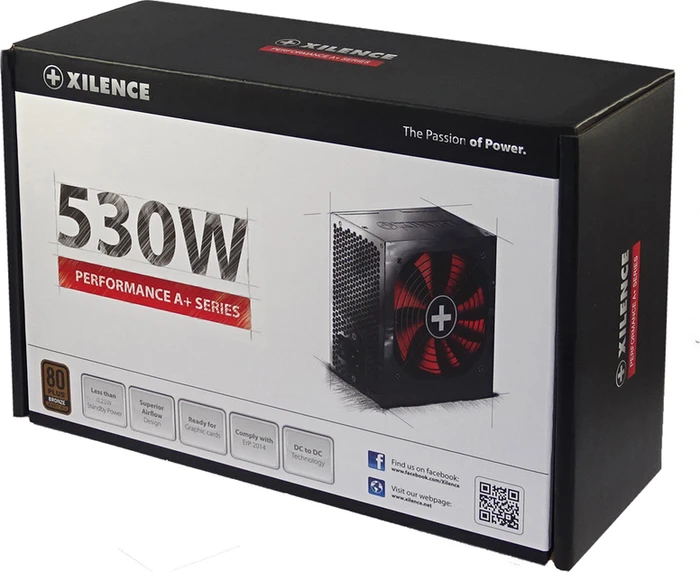 Xilence Performance A+ Serie XP530R8 530W, ATX 2.4
