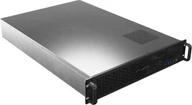 Lanberg Servergehäuse 650/12, schwarz/grau, 2HE, ATX