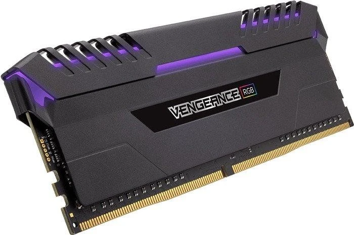 Corsair Vengeance RGB schwarz UDIMM 32GB Kit, DDR4-3000, CL15-17-17-35