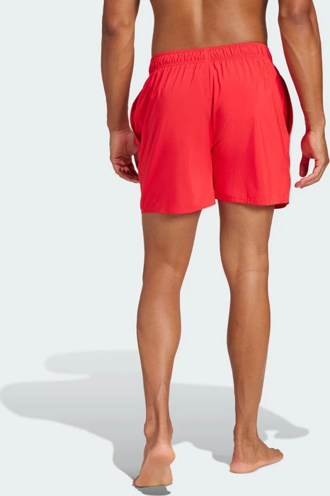 adidas Solid CLX Short-Length Badeshorts pure ruby/black (Herren)