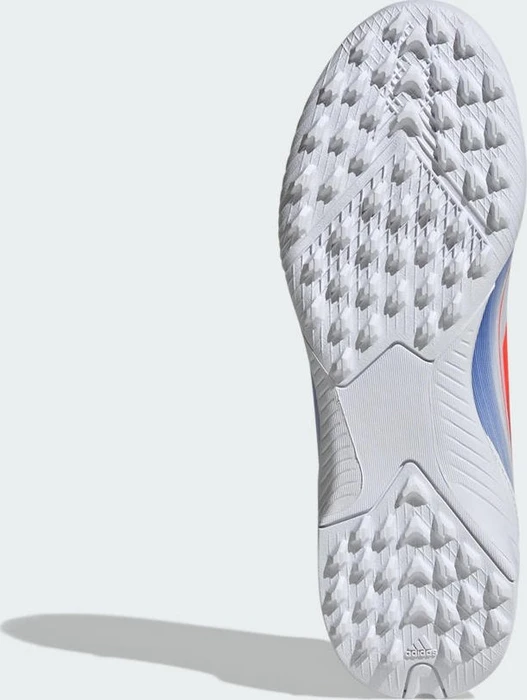 adidas F50 League Laceless TF cloud white/solar red/lucid blue (Junior)