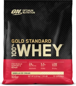 Optimum Nutrition Gold Standard 100% Whey Vanilla Ice Cream 4.54kg
