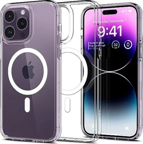 Spigen Ultra Hybrid (MagFit) für Apple iPhone 14 Pro Max weiß