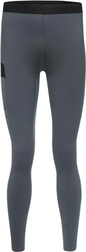 Gore Wear Concurve Thermo Hybrid Tights Laufhose lang lab graphite (Herren)