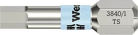 Wera 3840/1 TS Innensechskant Bit 1/4", 4x25mm, 1 Stück