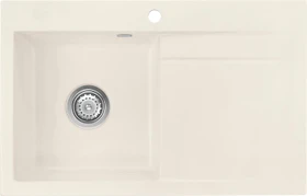 systemceram Stema 80 Einbau Becken links jasmin