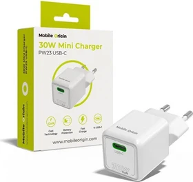 Mobile Origin 30W Mini Charger PW23 weiß