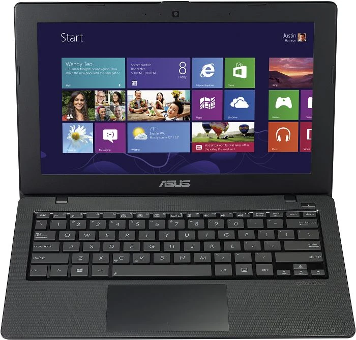 ASUS X200CA-KX155H, schwarz, Pentium 2117U, 4GB RAM, 320GB HDD, DE