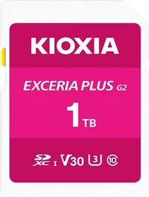 KIOXIA EXCERIA PLUS G2 R100/W90 1TB, UHS-I U3, Class 10
