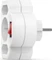 Hama Adapterstecker mit Schalter, 3-fach, 1x Schuko, 2x Euro, weiß Vorschaubild