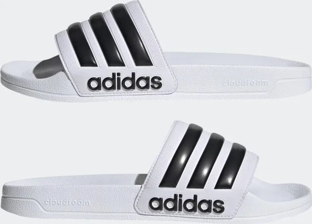 adidas Shower Adilette cloud white/core black