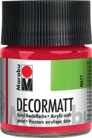 Marabu Decormatt Acryl Acrylfarbe, hellbraun, 50ml