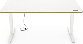 Yaasa Desk Pro elektrisch höhenverstellbarer Sitz-Steh-Schreibtisch 160x80cm weiß/weiß