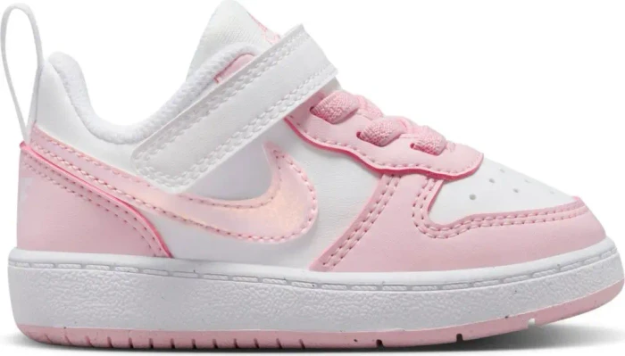 Nike Court Borough Low Recraft white/pink foam (Junior)